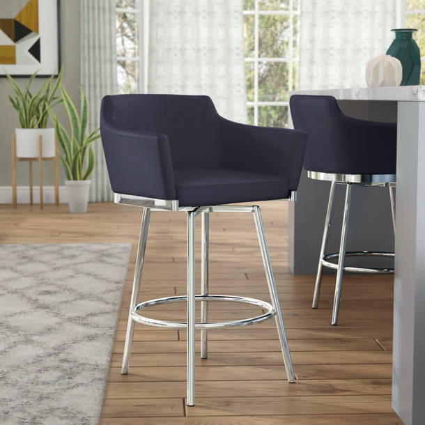 Red Barrel Studio® Annabel Swivel Stool & Reviews Wayfair